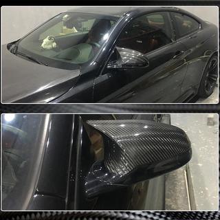 Spegelkåpor V2 (för F82/F83, kolfiber) foto 3