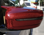 BMW 3-serien G20/G21 2018– Spegelkåpor M-Look (röd kolfiber) foto 1