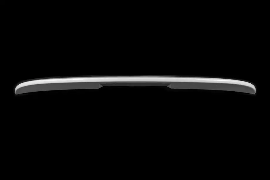 Opel Combo 2012–2018 ABS-spoiler (vit högglans) Image