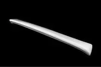 Peugeot Bipper 2008–2017 ABS-spoiler (vit högglans) foto 3