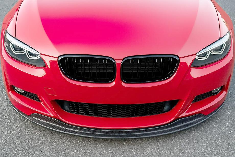 BMW 3-serien E92/E93 2006–2013 Njurgaller M-Look (för 2007-2010 non-M / 2008-2013 M3, blanksvart) Foto 1