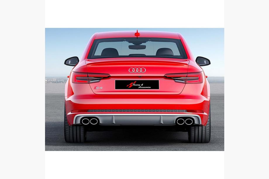 Audi A4 B9 2015–2024 Bakre stötfångardiffuser DPT (2015-2019) Image
