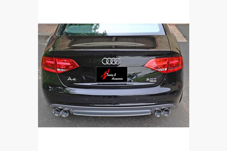 Audi A4 B8 2007–2015 Bakre stötfångardiffuser DPT V1 (2008-2011) Image
