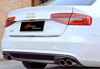 Audi A4 B8 2007–2015 Bakre stötfångardiffuser DPT V2 (2012-2015) foto 1