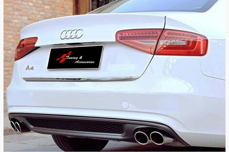 Audi A4 B8 2007–2015 Bakre stötfångardiffuser DPT V2 (2012-2015) Image