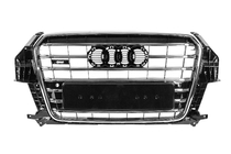 Audi Q3 2011–2019 Kylargrill SQ3 (2011-2015, svart med krom) foto 1