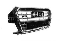 Audi Q3 2011–2019 Kylargrill SQ3 (2011-2015, svart med krom) foto 3