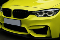 BMW 3-serien F30/F31 2012–2019 M-Look njurgrill för M3 F80, matt svart foto 1