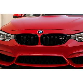 M-Look njurgrill för M3 F80, matt svart BMW 3-serien F30/F31 2012–2019 foto 2