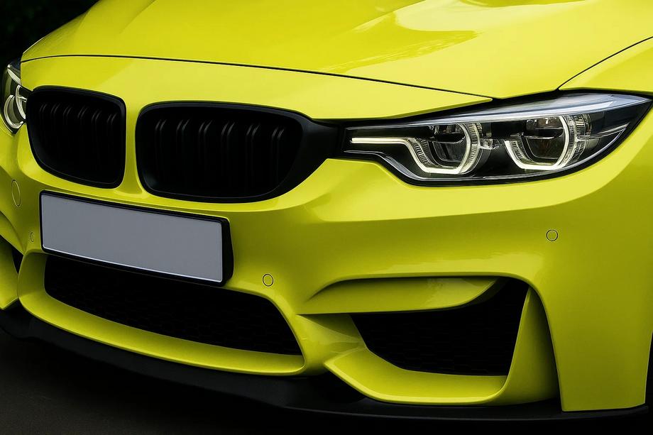 BMW 3-serien F30/F31 2012–2019 M-Look njurgrill för M3 F80, matt svart Image