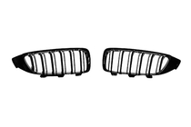 BMW 3-serien F30/F31 2012–2019 Njurgrillar M-Look (för F80 M3, svart högglans) foto 5