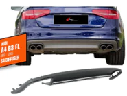 Audi A4 B8 2007–2015 Bakre stötfångardiffusor DPT V1 (2012-2015) foto 1