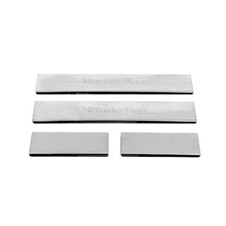 Instegslister Carmos V1 (4 st, rostfritt stål) Mercedes ML W164 2005–2011 foto 2