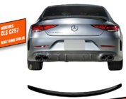 Mercedes CLS C257 2018– DPT spoiler (svart högglans) foto 1