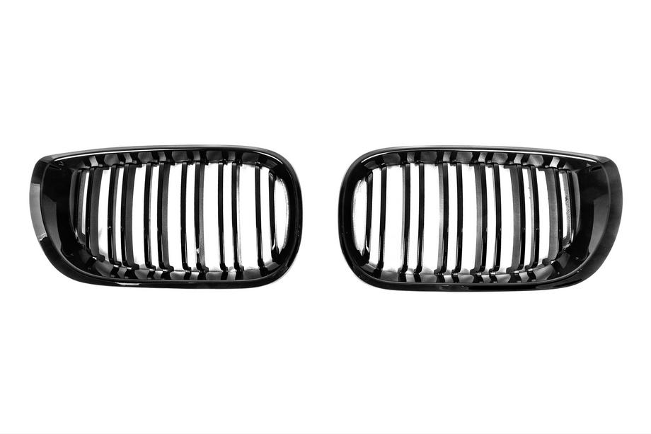 BMW 3-serie E46 1998–2006 Njurgrillar M-Look DPT (2001-2005, blank svart) Foto 2