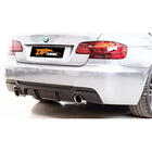BMW 3-serien E92/E93 2006–2013 Bakre stötfångardiffusor DPT (för E92 M-Sport, högglans svart) foto 1