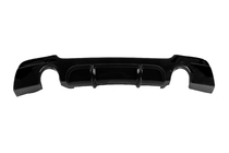 BMW 3-serien E92/E93 2006–2013 Bakre stötfångardiffusor DPT (för E92 M-Sport, högglans svart) foto 5