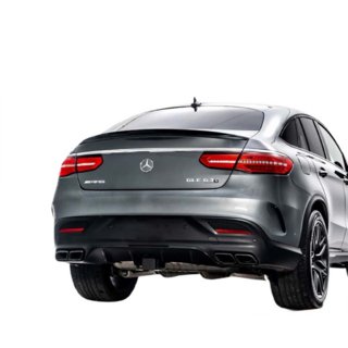 DPT-spoiler (GLE43-design, blank svart) Mercedes GLE Coupé C292 2015–2019 foto 2