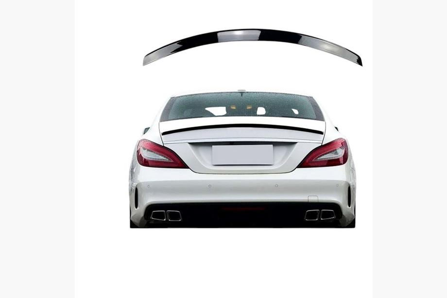 Mercedes CLS C218 2011–2018 DPT spoiler (svart högglans) Image