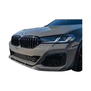 Frontspoilerläpp Lip EuroCap V2 (för M-Performance 2022-, blanksvart) BMW 3-serien G20/G21 2018– foto 2