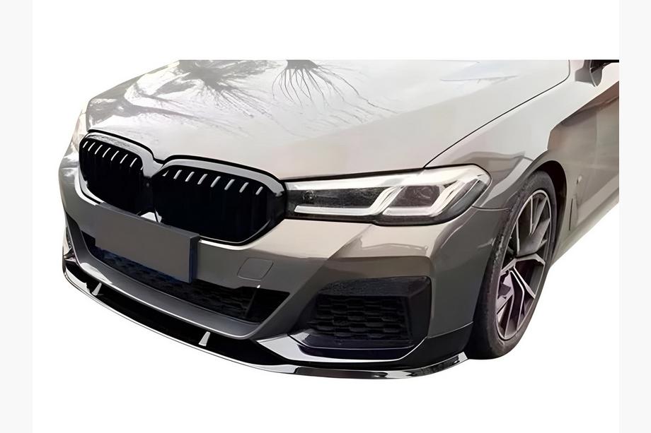 BMW 5-serien G30/G31 2017–2023 Frontläpp till stötfångare DPT Lip V2 (för M-Performance 2020-2024, blanksvart) Image