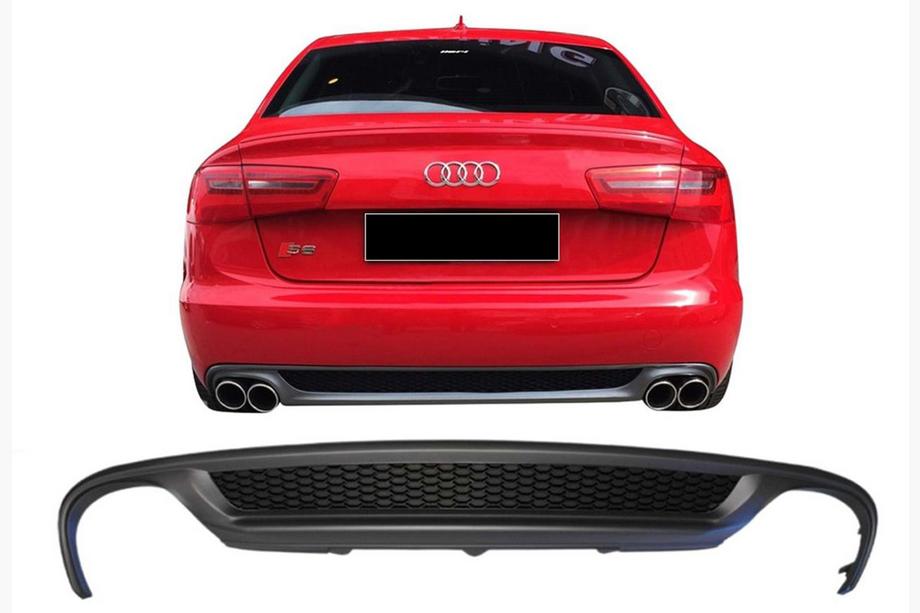 Audi A6 C7 2011–2017 Bakre stötfångardiffusor DPT V2 (2011-2014) Image