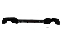 BMW 3-serien G20/G21 2018– DPT diffuser till bakre stötfångaren (för M-Sport 2018-2022, blank svart) foto 2