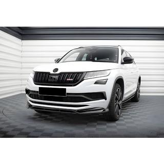 DPT främre stötfångarläpp (svart högglans) Skoda Kodiaq 2016–2023 foto 2
