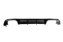 Volkswagen Golf 7/E-Golf 2012–2020 Bakre diffuser DPT V-3 (för R / R-Line, 2017-2020, blank svart) foto 3