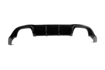 Volkswagen Golf 7/E-Golf 2012–2020 Bakre diffuser DPT V-3 (för R / R-Line, 2017-2020, blank svart) foto 5