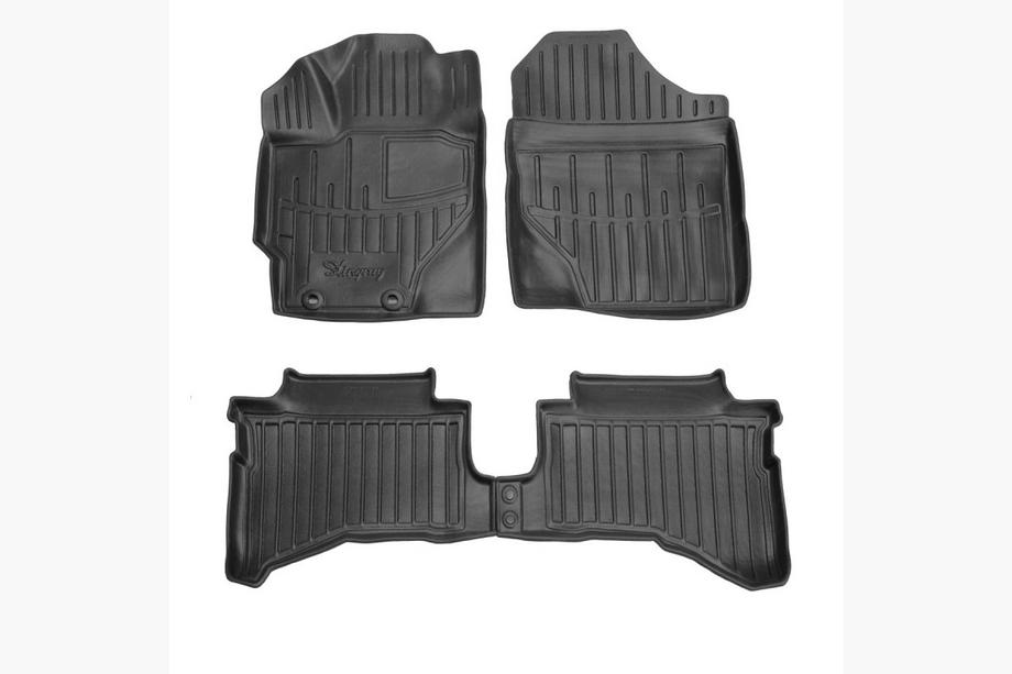 Toyota Yaris 2010–2020 Stingray 3D gummimattor (Hybrid, 4 st) Image