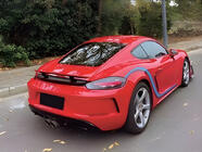 Porsche Boxster/Cayman 982 (718) 2016– GT3 bodykit-kit foto 2