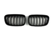 BMW 1-serien F20/F21 2011–2019 BMW njurgrillar M-Look (2011-2014, matt svart) foto 2