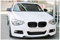 BMW 1-serien F20/F21 2011–2019 BMW njurgrillar M-Look (2011-2014, matt svart) foto 1