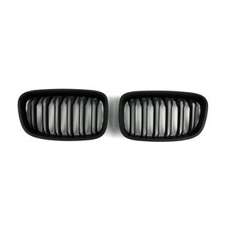 BMW njurgrillar M-Look (2011-2014, matt svart) BMW 1-serien F20/F21 2011–2019 foto 2