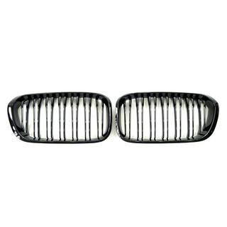 M-Look njurgrill (2015-2019, blank svart) BMW 1-serien F20/F21 2011–2019 foto 2