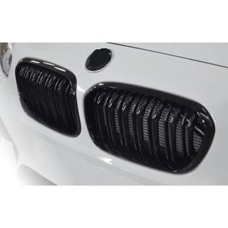 M-Look njurgrill (2015-2019, blank svart) BMW 1-serien F20/F21 2011–2019 foto 1