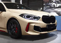 BMW 1-serien F40 2019–2024 M-Look njurgrillar (matt svart) foto 1
