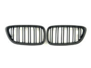 BMW 2-serien F22/F23 2014–2021 M-Look njurgrillar (matt svart) foto 2