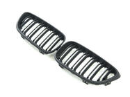 BMW 2-serien F22/F23 2014–2021 M-Look njurgrillar (matt svart) foto 3