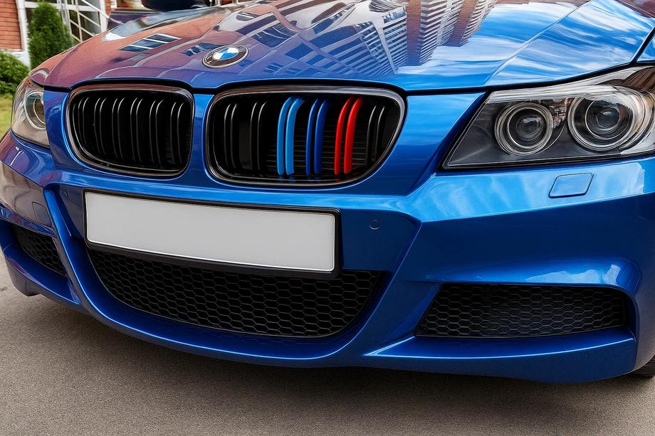 BMW 3-serie E90/E91 2005–2011 Njurgaller M-Look (för E-90/91 2008-2012, M-Color) Image