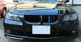 BMW 3-serie E90/E91 2005–2011 Njurgaller M-look (för E-90/91 2005-2008, M-Color) foto 1