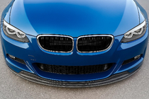 BMW 3-serien E92/E93 2006–2013 M-Look njurgrill (för 2005-2009, blanksvart med kromkant) foto 1