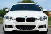 BMW 3-serien F30/F31 2012–2019 Njurgaller Diamond Black (kromad kant) foto 1