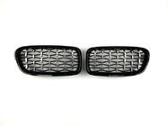 BMW 3-serien F30/F31 2012–2019 Njurgrillar Diamond Silver foto 2