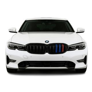 Njurgaller M-Look V2 (2018-2022, M-Color med svart kant) BMW 3-serien G20/G21 2018– foto 1