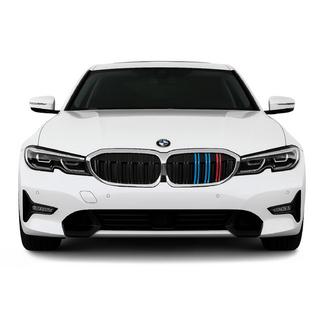 Njurgaller M-Look V2 (2018-2022, M-Color med kromlist) BMW 3-serien G20/G21 2018– foto 1