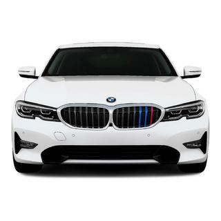 Njurgrill 1 ribba (2018-2022, M-Color med kromlist) BMW 3-serien G20/G21 2018– foto 1