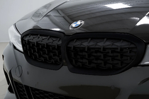 BMW 3-serien G20/G21 2018– Njurgaller Diamond Black (2018-2022, svart kant) Utan kamerauttag foto 2