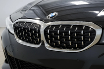 BMW 3-serien G20/G21 2018– Njurgaller Diamond Silver (2018-2022, kromlist) foto 1